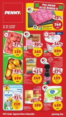 PENNY akciós újság (érvényes eddig: 7-01)