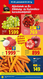 Lidl akciós újság hét 1 Oldal 2