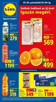Lidl akciós újság (érvényes eddig: 7-01)