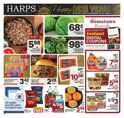 Harp's Market weekly ad (valid until 30-12)