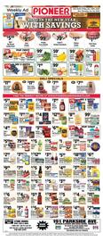 Pioneer Supermarkets weekly ad week 52 Page 1