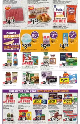 Giant Food weekly ad (valid until 1-01)