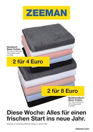 Zeeman Prospekt Seite 1