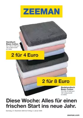 Zeeman Prospekt (gültig bis 9-01)