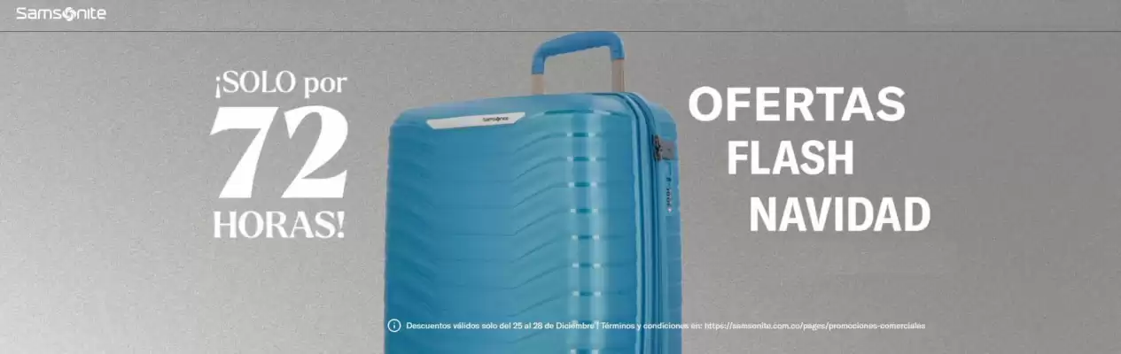 Catálogo Samsonite (válido hasta 28-12)