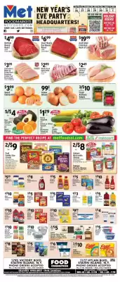 Met Foodmarkets weekly ad (valid until 1-01)