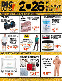 Big Lots weekly ad week 52 Page 1