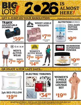Big Lots weekly ad (valid until 1-01)