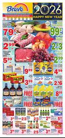 Bravo Supermarkets weekly ad week 52 Page 1