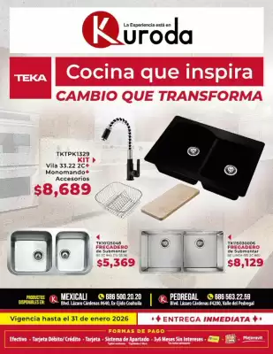 Catálogo Kuroda (válido hasta 31-01)