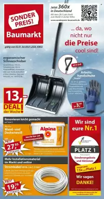 Sonderpreis Baumarkt Prospekt (gültig bis 9-01)