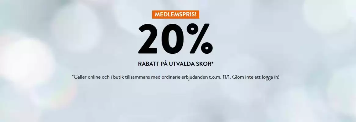 Skopunkten reklamblad (giltig till och med 11-01)