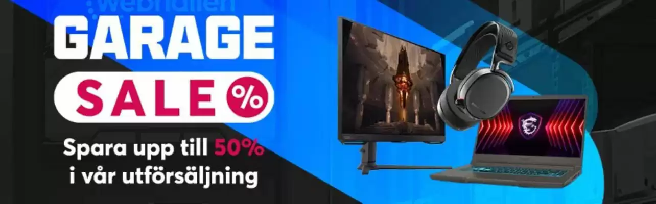 Webhallen reklamblad (giltig till och med 10-01)