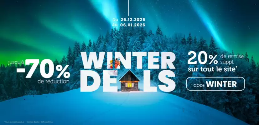 Catalogue Ekosport (valable jusqu'au 6-01)