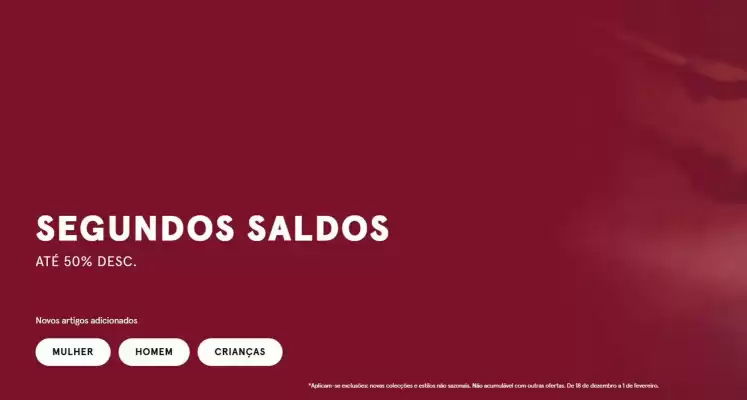 Folheto Pepe Jeans (válido até 1-02)