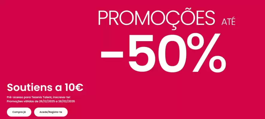 Folheto Tezenis (válido até 28-02)