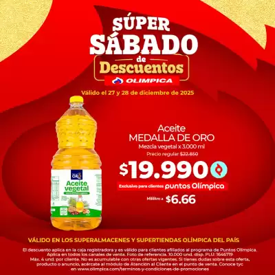 Catálogo Olímpica (válido hasta 28-12)