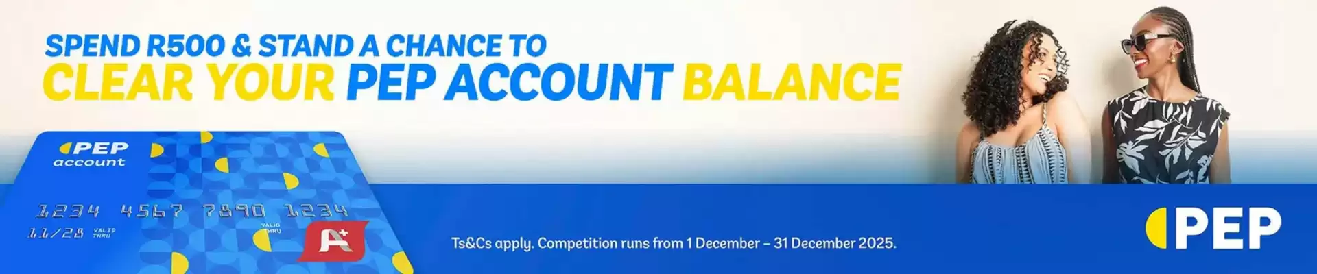 PEP catalogue (valid until 31-12)