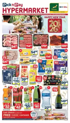 Pick n Pay catalogue (valid until 1-01)