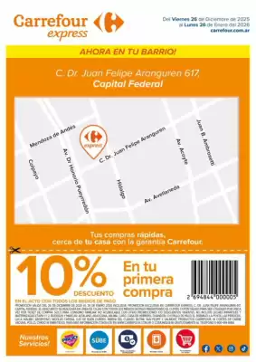 Folleto Carrefour Express (válido hasta 27-01)