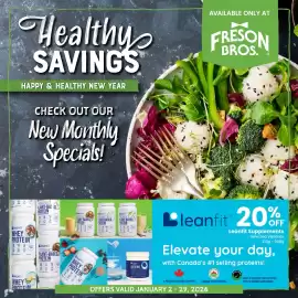 Freson Bros flyer Page 1