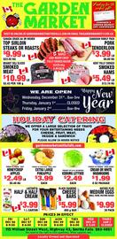 The Garden Market flyer week 52 Page 1