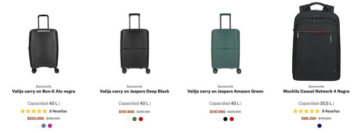 Catálogo Samsonite semana 52 Página 1