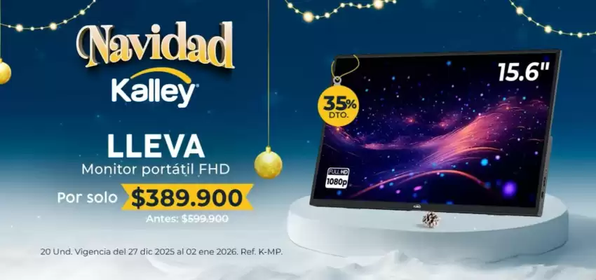 Catálogo Kalley (válido hasta 2-01)