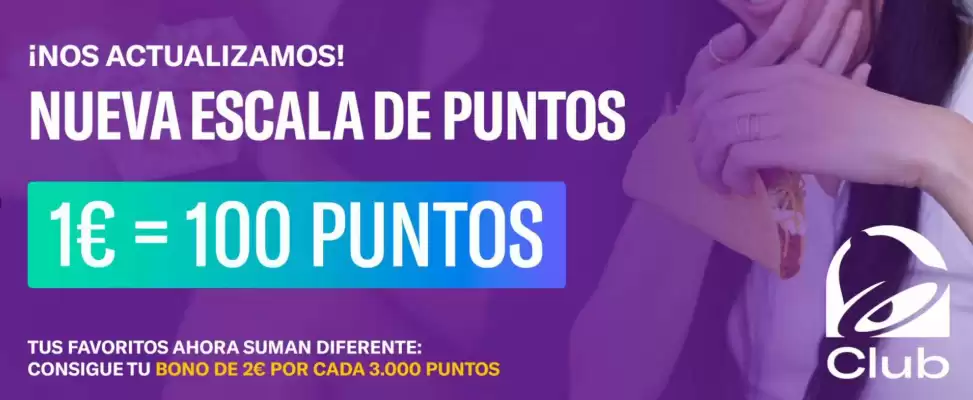 Folleto Taco Bell (válido hasta el 4-01)