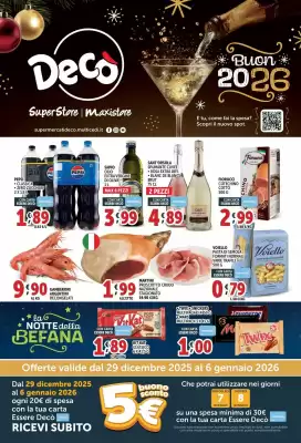 Volantino Deco Market (valido fino al 6-01)