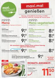 Maximarkt Flugblatt woche 1 Seite 1