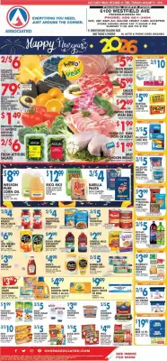 Associated weekly ad (valid until 1-01)