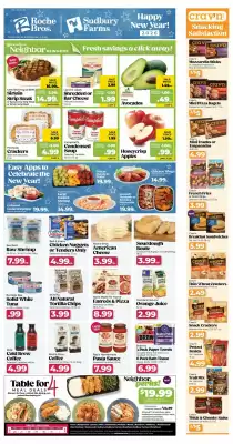 Roche Bros weekly ad (valid until 1-01)