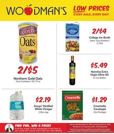 Woodman's weekly ad week 52 Page 1