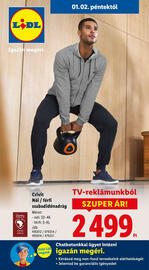 Lidl akciós újság hét 1 Oldal 1