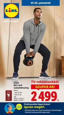 Lidl akciós újság (érvényes eddig: 7-01)