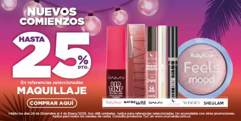 Catálogo Cruz verde (válido hasta 4-01)