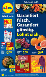 Lidl Flugblatt woche 1 Seite 1