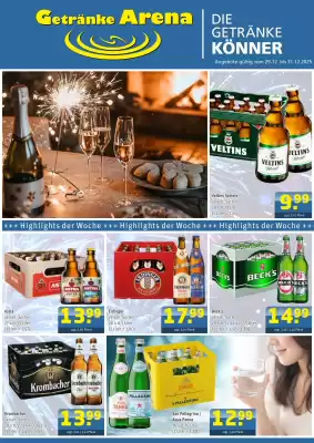 Getränke Arena Prospekt (gültig bis 31-12)