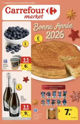 Carrefour Market folder (geldig t/m 6-01)