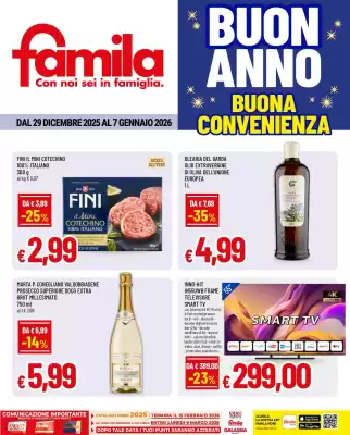 Volantino Famila (valido fino al 7-01)