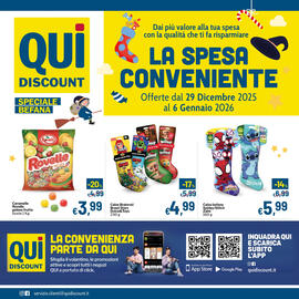 Volantino Qui Discount Pagina 1