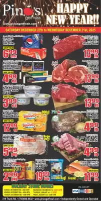 Pino's flyer (valid until 31-12)