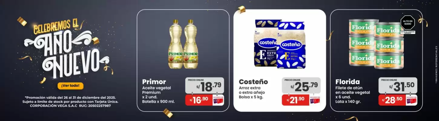 Catálogo Vega (válido hasta 31-12)