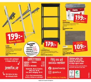 Jem&Fix reklamblad Sida 16