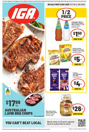 IGA catalogue week 1 Page 1