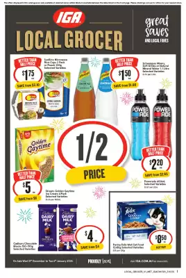 IGA catalogue (valid until 6-01)