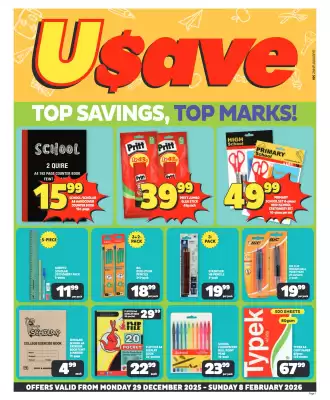 Usave catalogue (valid until 9-02)