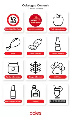 Coles catalogue