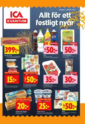 ICA Kvantum reklamblad (giltig till och med 4-01)